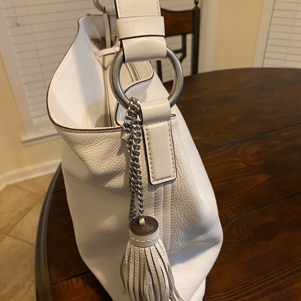 Michael Kors Leather Handbag…Off-White Color… - Picture 14 of 16